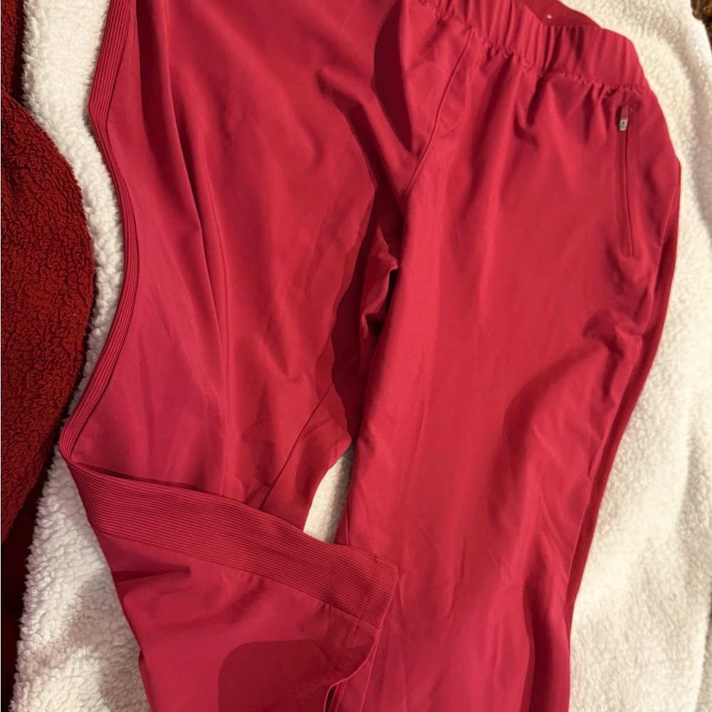 Lane Bryant Livi Red Jogger Pants. Like new.